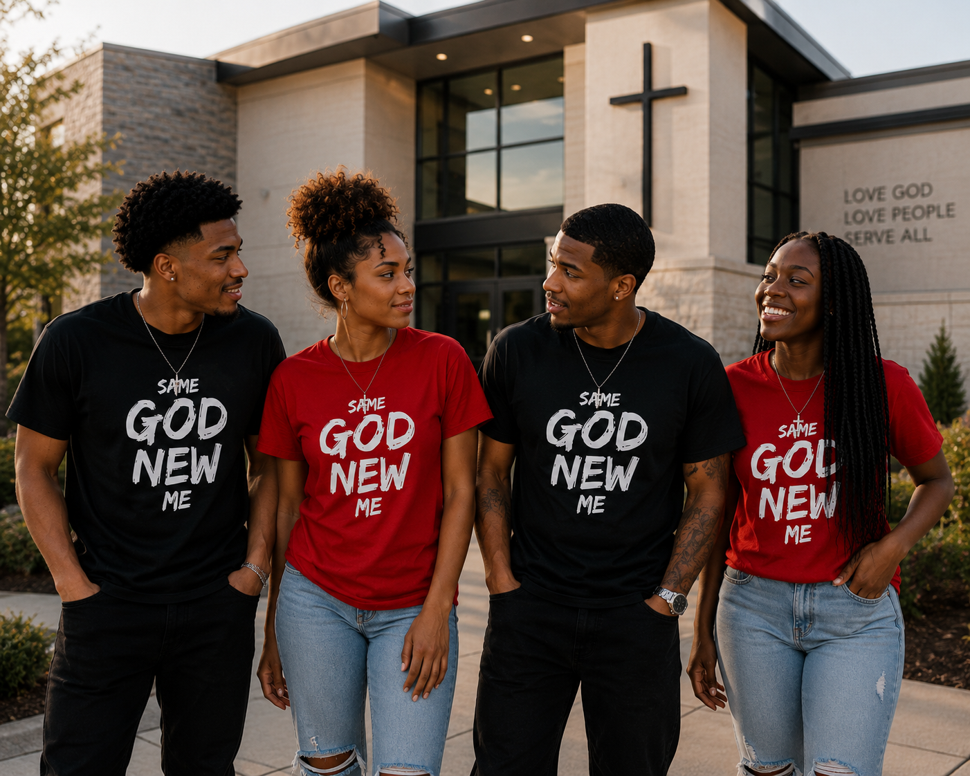 Same God New Me campaign