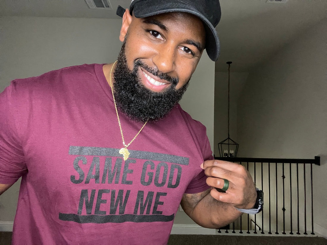Logo Tee (Maroon/Black)