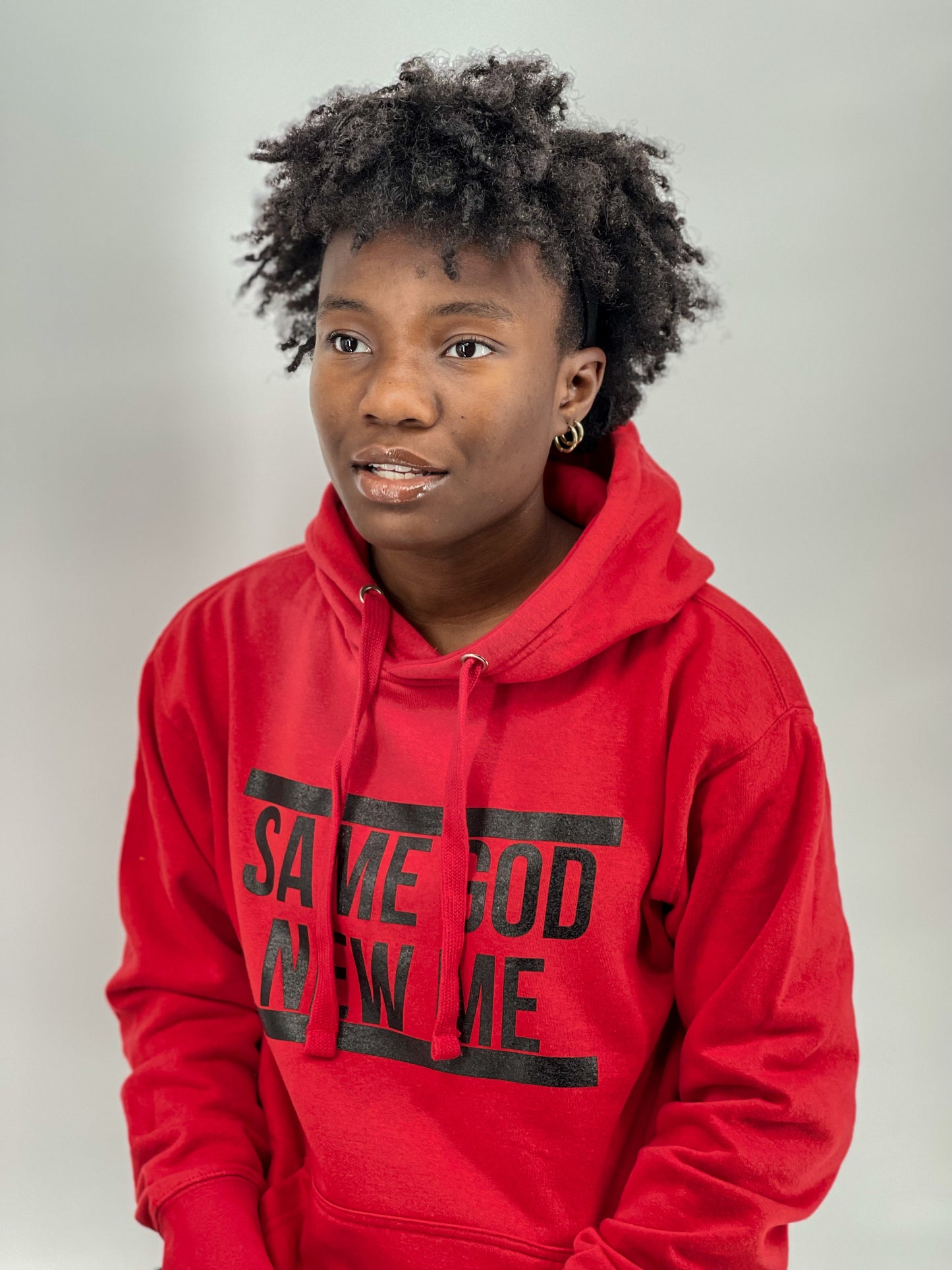 Logo Hoodie (Red/Black)