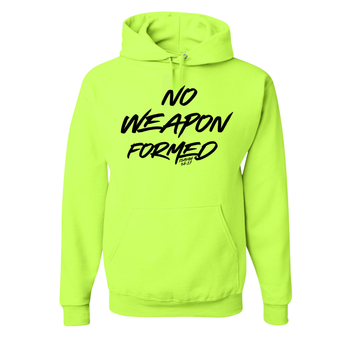 No Weapon Formed Hoodie (Multiple Colors)